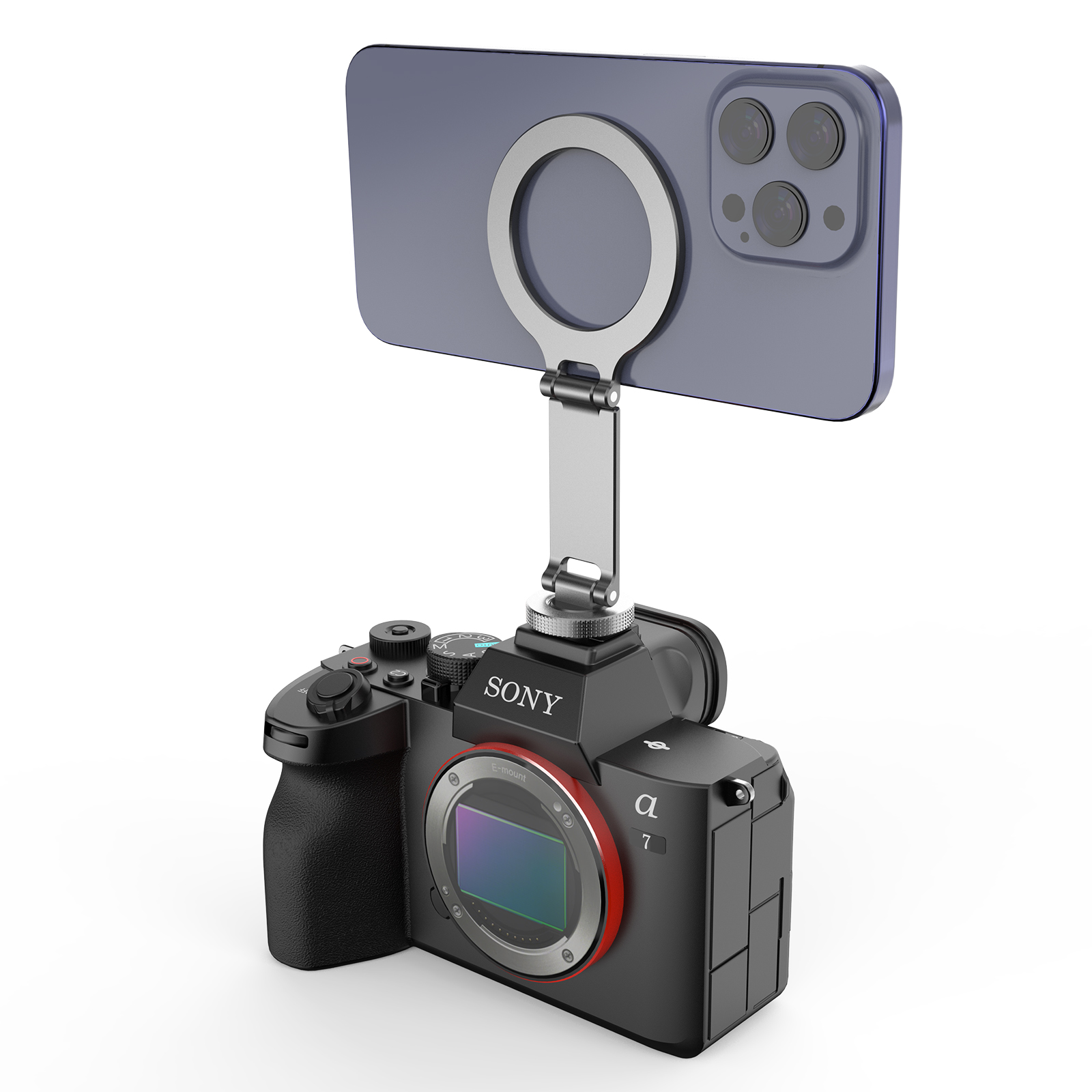 Document Holder Monitor - Magnetic Magsafe Phone Holder Mount Folding
