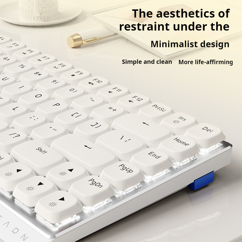 Tech For Office - EWEADN 84 Keys Tri-Mode Low Profile
