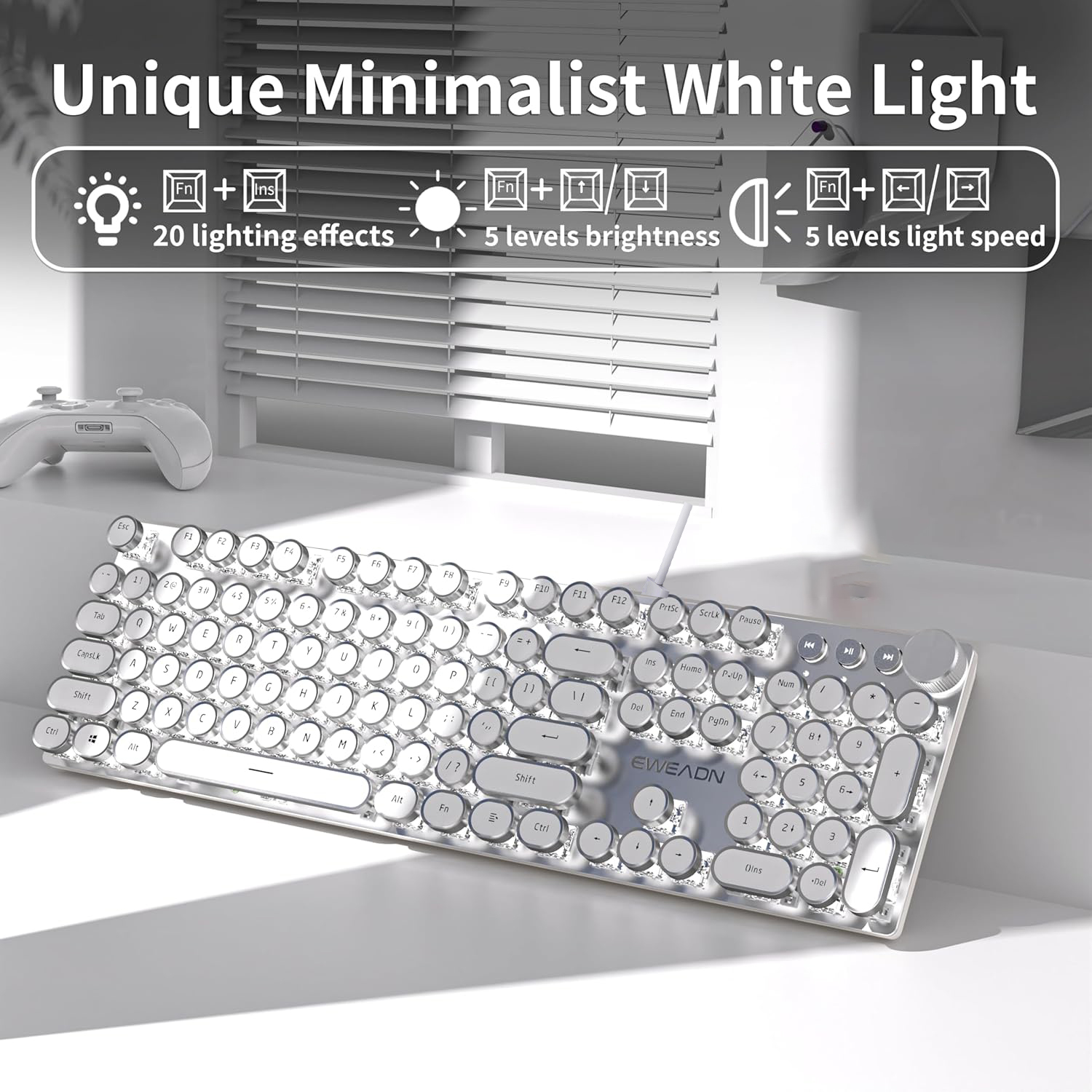 EWEADN Wired Mechanical Keyboa - Tech For Office recensione e prezzo
