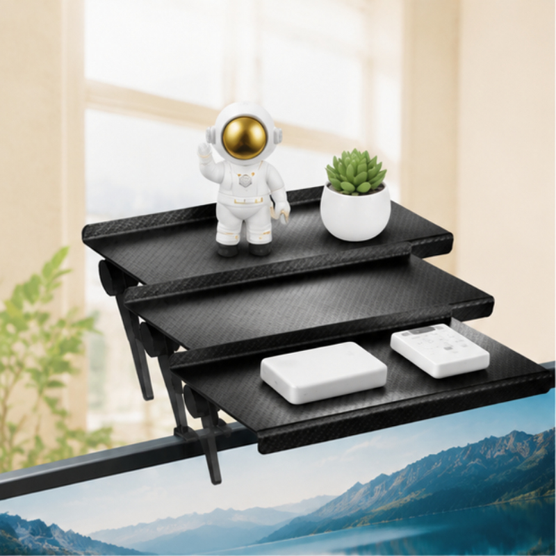 2PCS Adjustable TV Top Storage - Document Holder Monitor recensione e prezzo