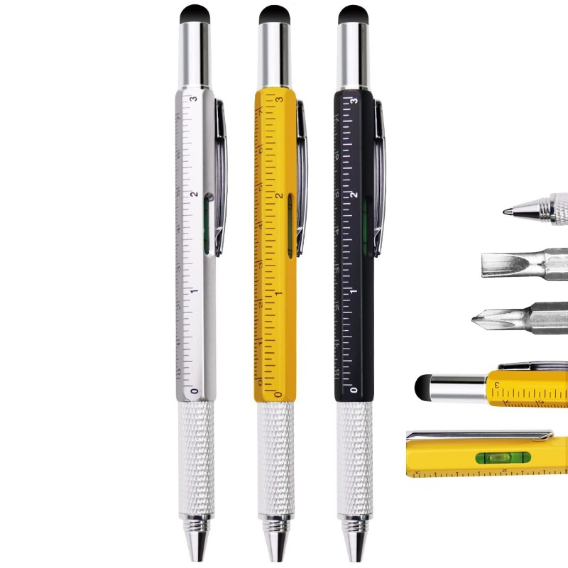 3 Pens/Pack Multitool Pen 7 in - Office Tech And Gadgets recensione e prezzo