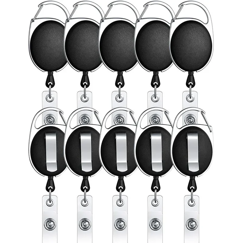 5PCS Retractable Reel ID Lanya - Document Holder Monitor recensione e prezzo