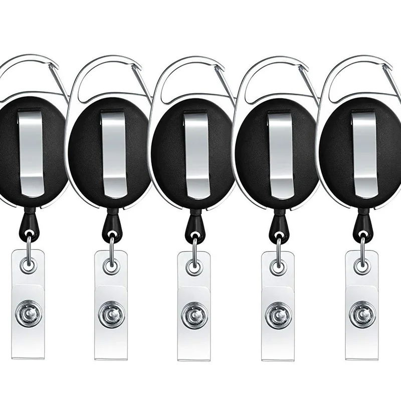 5PCS Retractable Reel ID Lanya - Document Holder Monitor recensione e prezzo