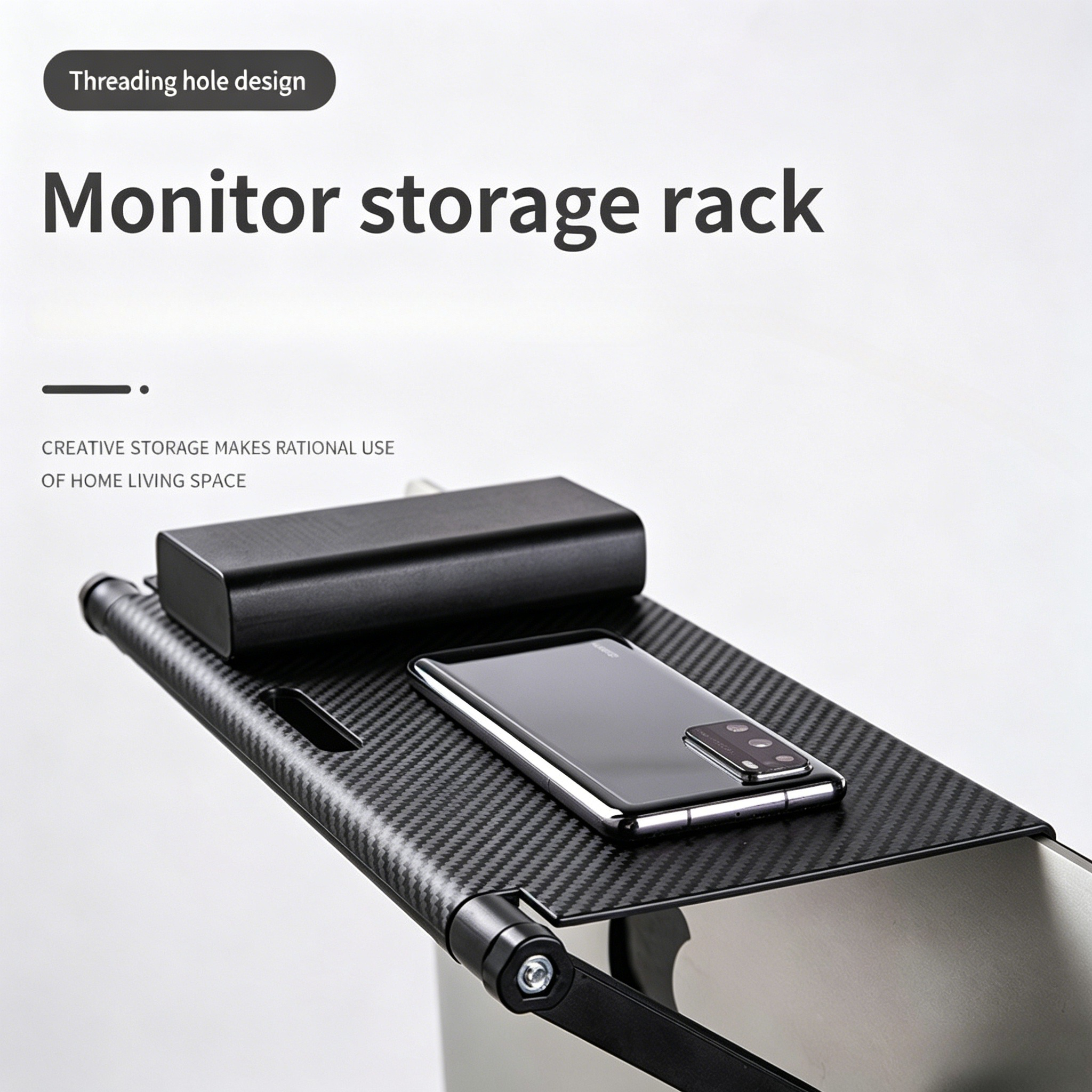Adjustable TV Screen Top Shelf - Document Holder Monitor recensione e prezzo