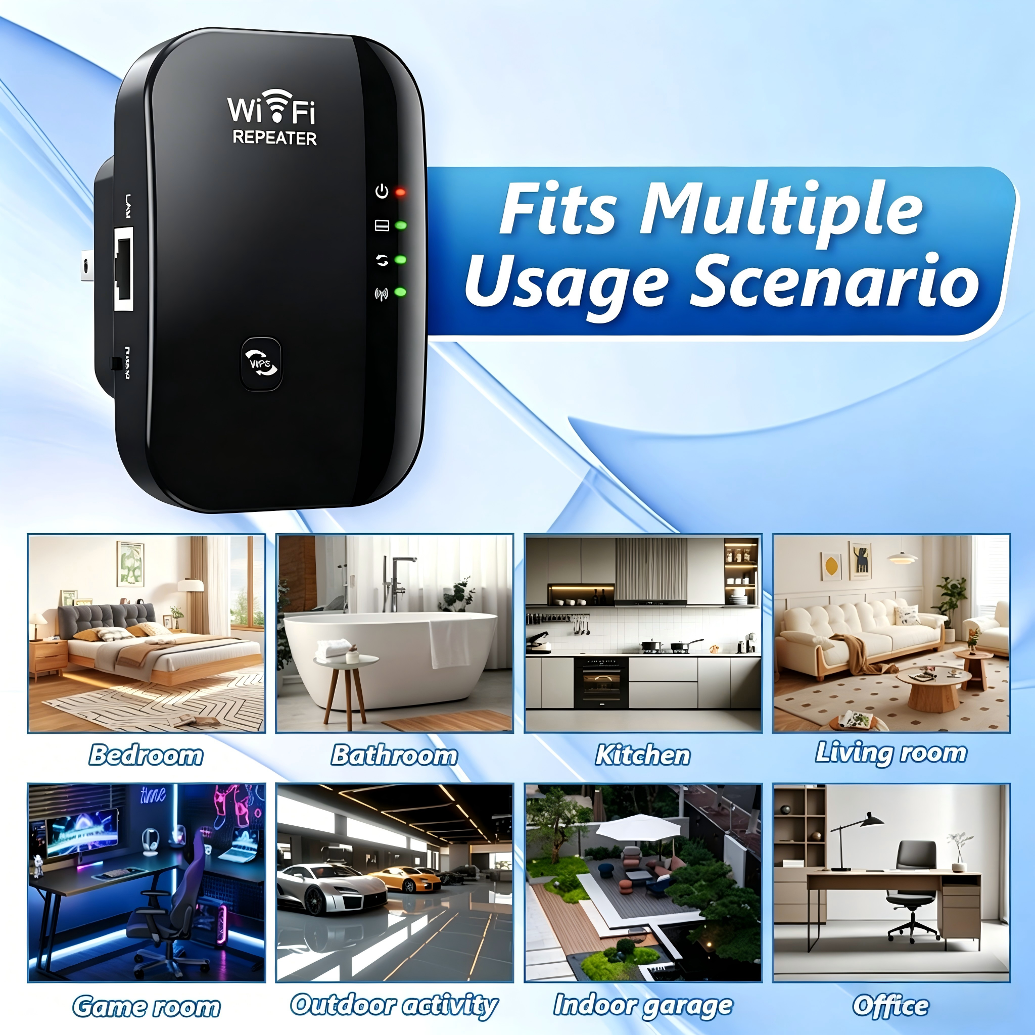 Wireless 300M 2.4GHz WiFi Rang - Tech For Office recensione e prezzo